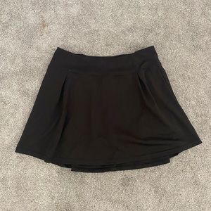 Cute black tennis skirt